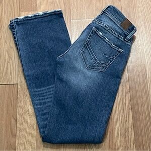 BKE Stella Bootcut Jeans Womens 24R (26x31) Med Blue Wash Denim Western Cowgirl